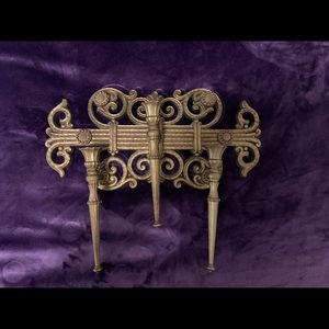 Gothic type candle holder